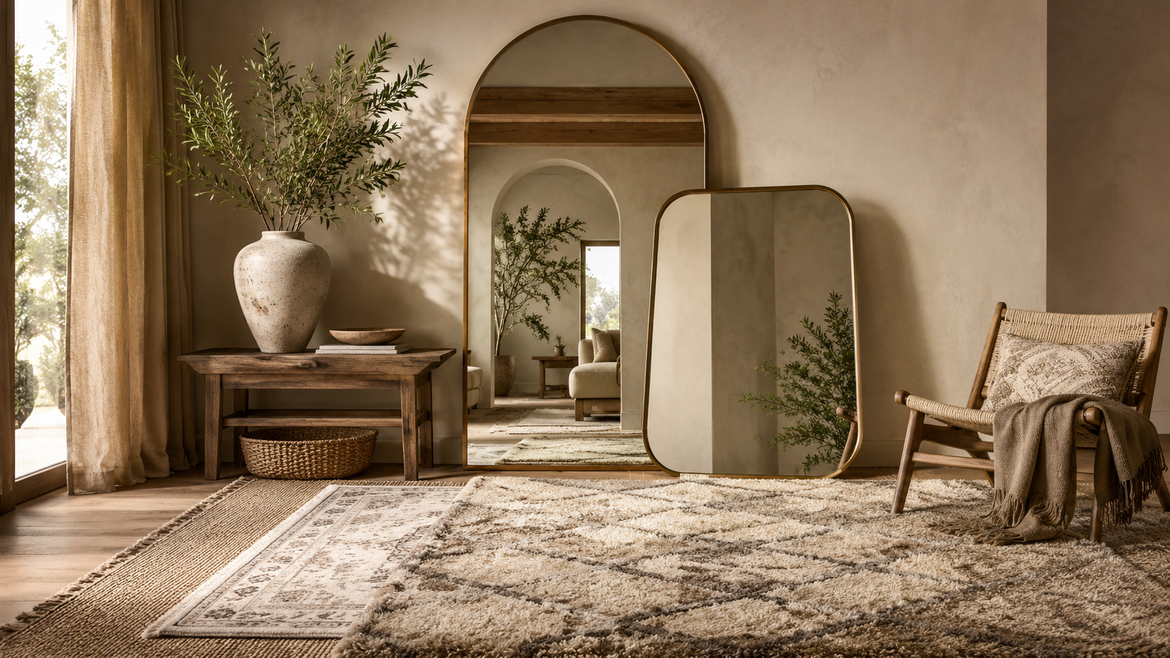 Mirrors and Rugs