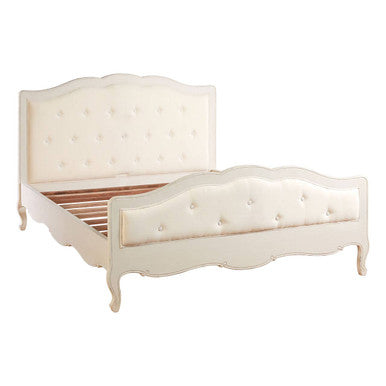 A Loire White Kingsize Bed