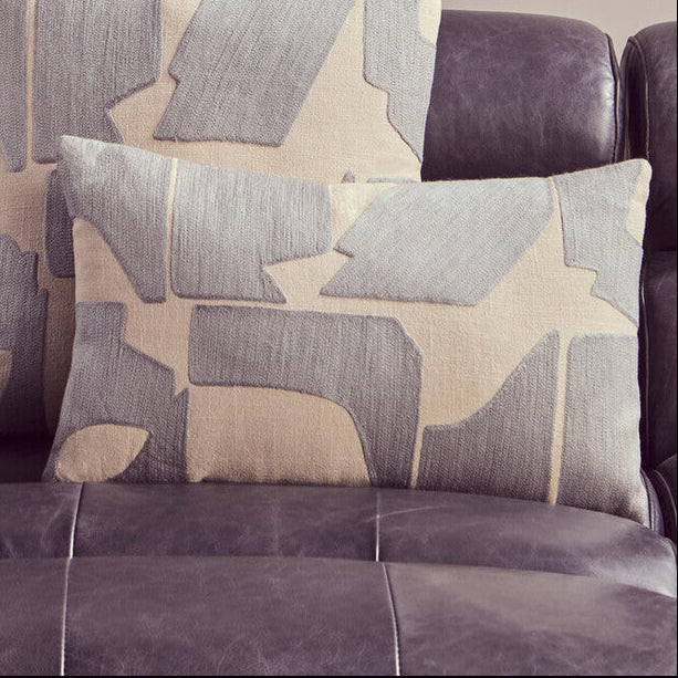 Bosie Ozella Natural And Grey Cushion