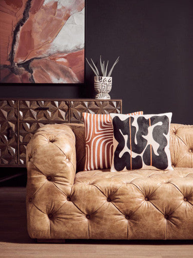 Bosie Ozella Black And Beige Cushion