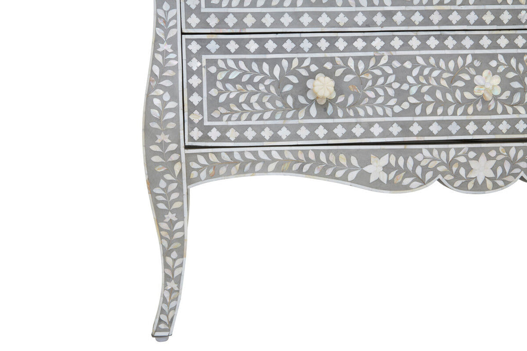 Fusion Chest of 2 Drawers with Mother of Pearl Inlay