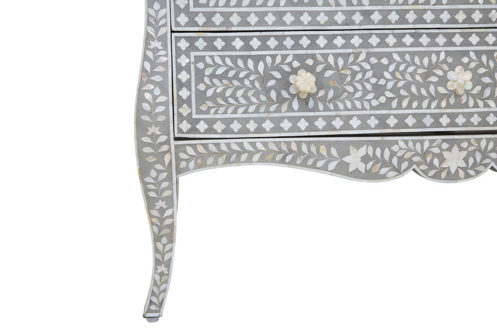 Fusion Chest of 2 Drawers with Mother of Pearl Inlay