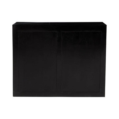 Sarter Black Mango Wood Chest of 4 Drawers