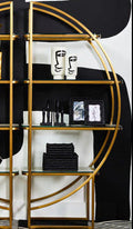Vogue Right Half Moon Shelf Unit