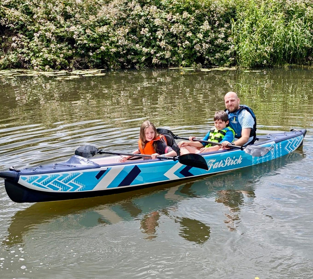 Inflatable 1 & 2 Person Drop Stitch Kayak Package | Canoe | iKayak