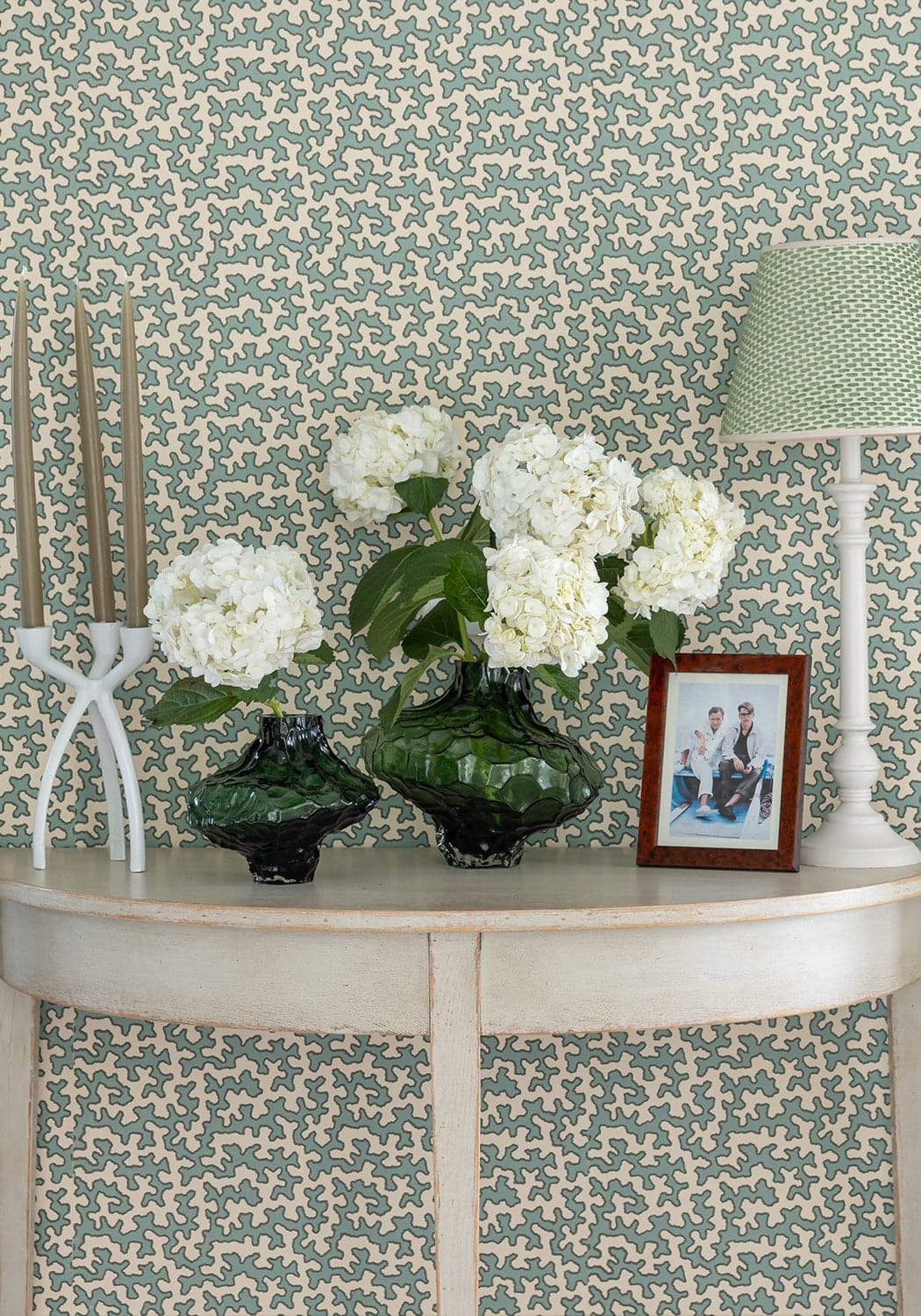 Camilla Emerald Twist Vase
