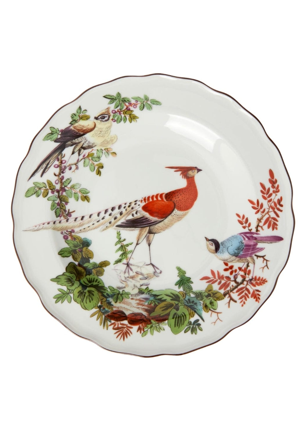 Chelsea Bird Side/Pudding Plates - Set of 4