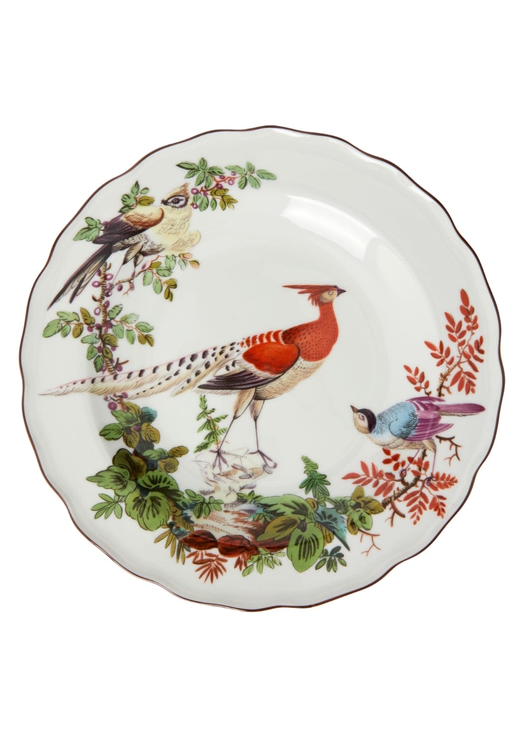 Chelsea Bird Side/Pudding Plates - Set of 4