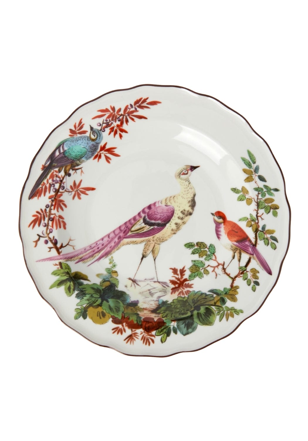 Chelsea Bird Side/Pudding Plates - Set of 4