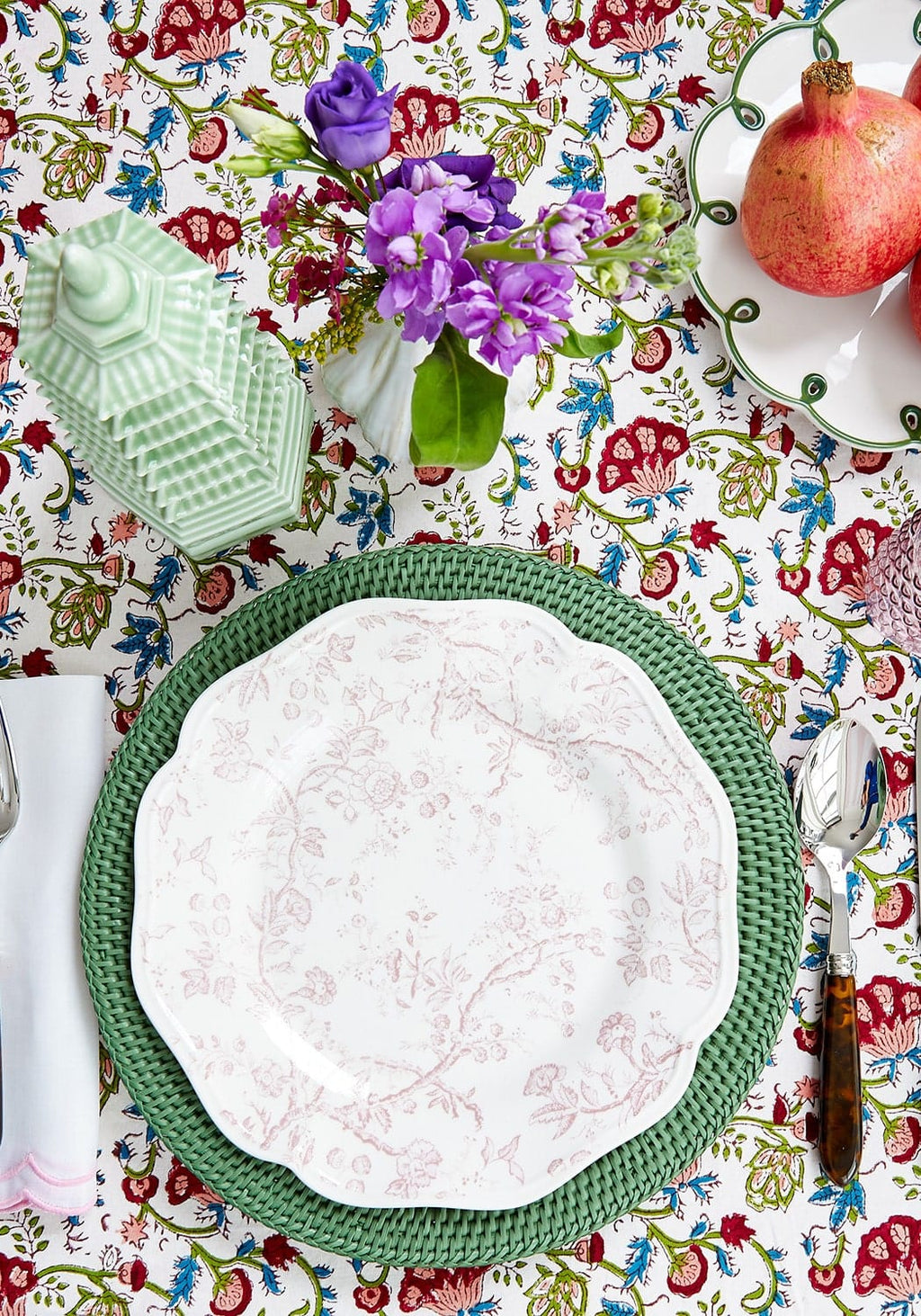 Diana Blossom Salad Plate - Set of 6