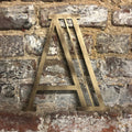 Gold Art Deco Metal Alphabet Letters – 5” or 12” Decorative Lettering A–Z