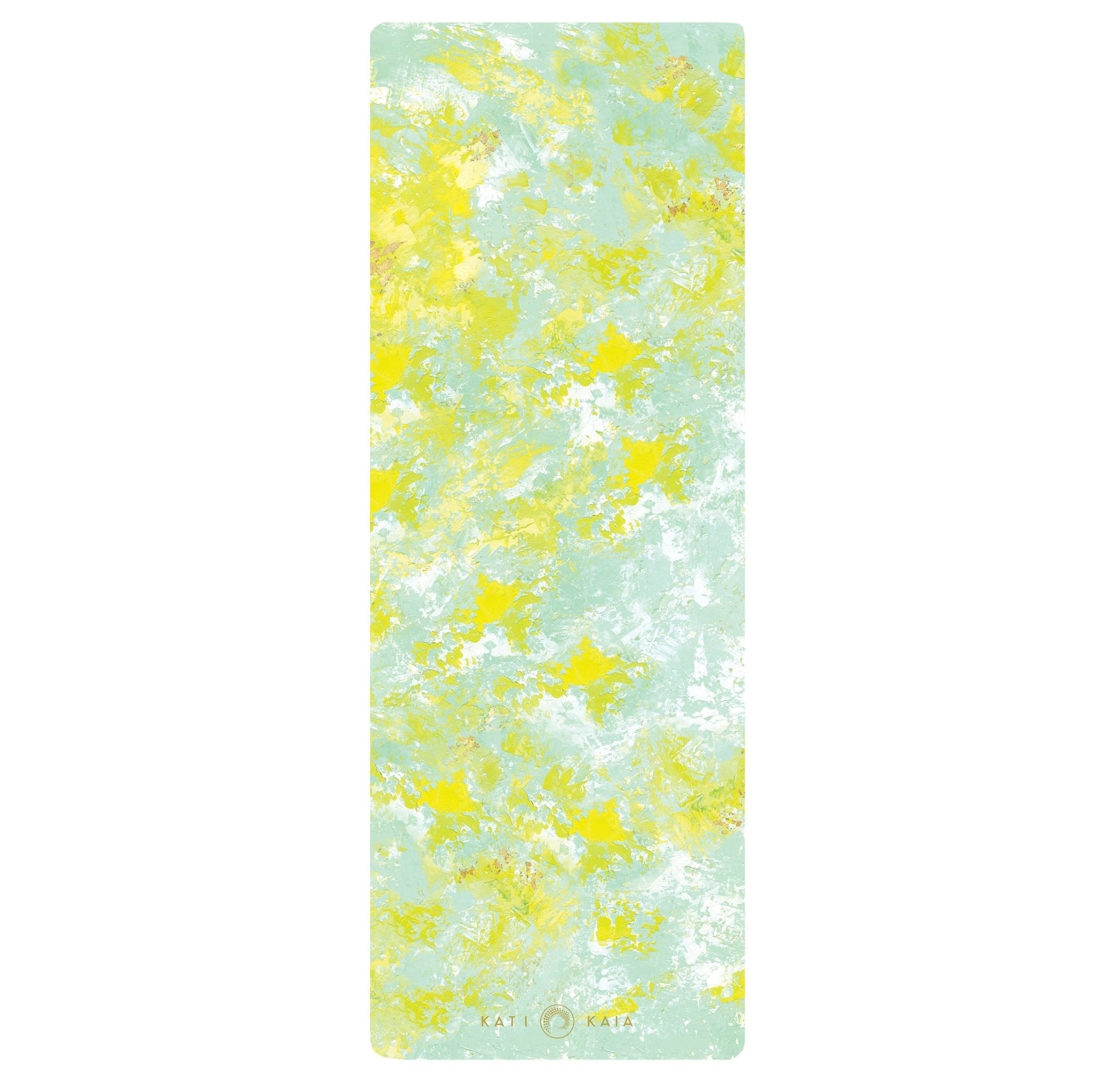 Nephele Artistry Lime Gallery Yoga Mat
