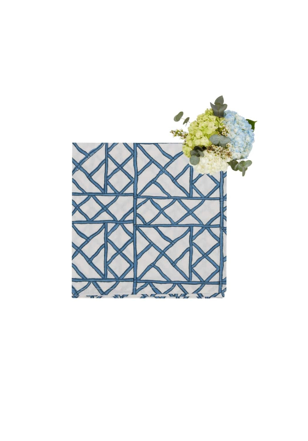 Lily's Blue Bamboo Breeze Napkins - Set of 4