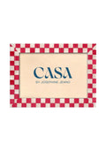 Classic Red Checkered Frame 7x5"