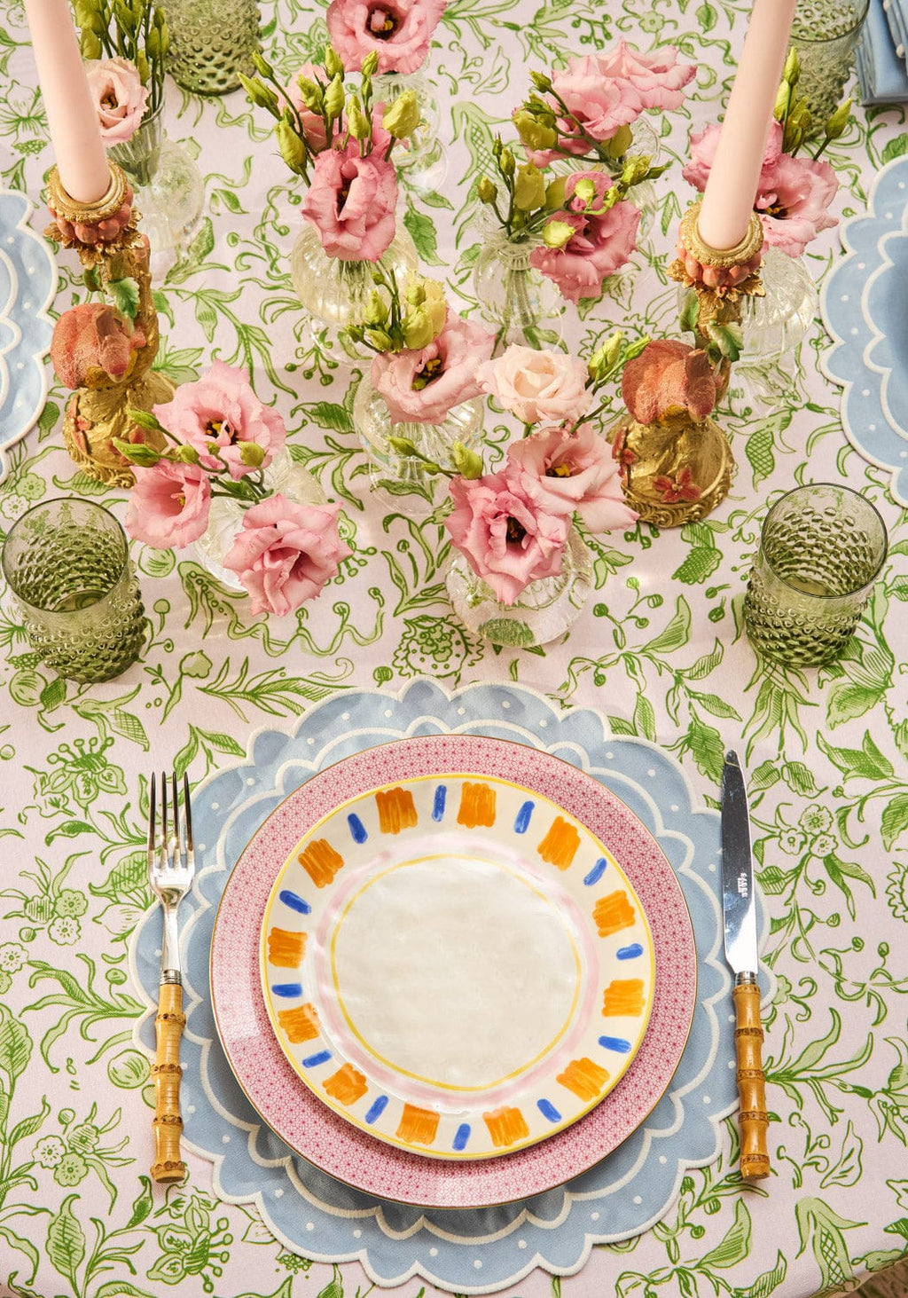 Aurora Set of 4 Placemats- Light Blue