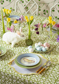 Yellow Trim Placemats - Set of 4